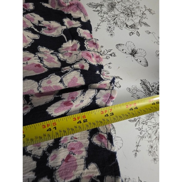 Abercrombie & Fitch Midi Dress Y2K Milkmaid Floral Cottagecore Fairycore Vacay - Picture 10 of 10